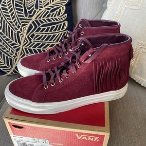 Vans Sk8 hi Moc maroon